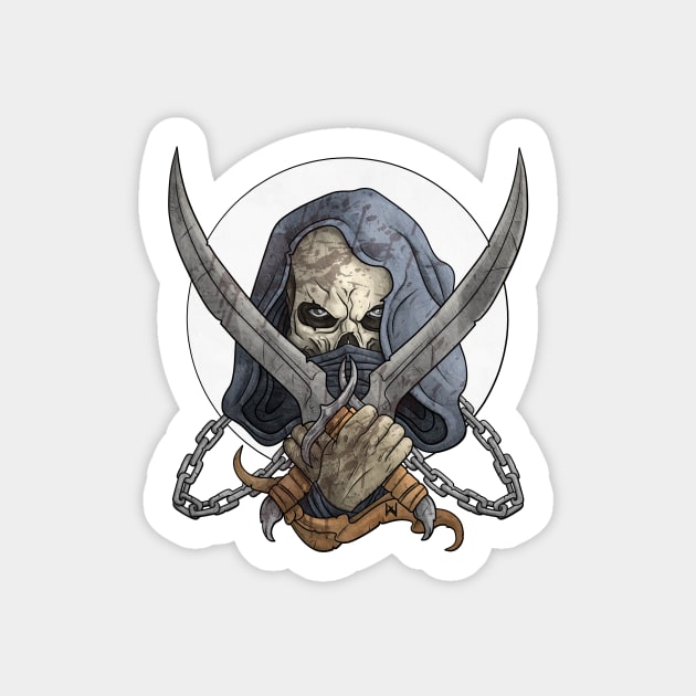 Assassin Sticker by Dmon28